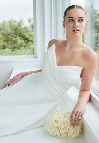 Morilee #2715 Siya #1 Ivory thumbnail