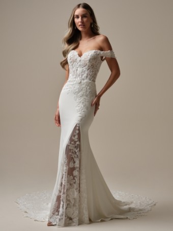 Rebecca Ingram #ADELINE (25RK278A01) #4 default Ivory (gown with Natural Illusion) thumbnail