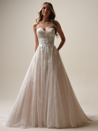 Rebecca Ingram #JALISSA (25RC318A01) #4 default All Ivory (gown with Ivory Illusion) thumbnail