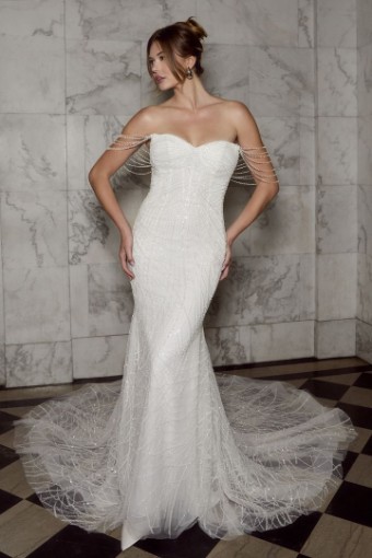 Casablanca Bridal #2587-2 #0 default Ivory/Nude thumbnail