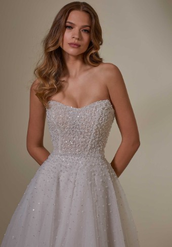 Morilee #2555 Maritza #3 Ivory/Ivory thumbnail