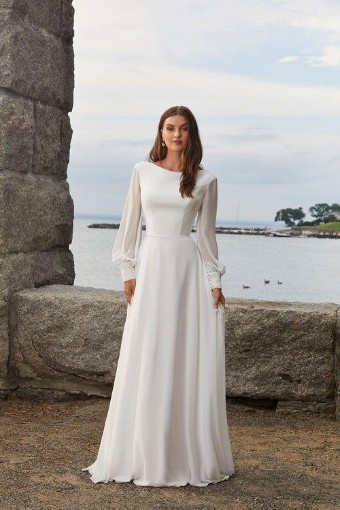 Morilee #12616 #0 default Ivory thumbnail