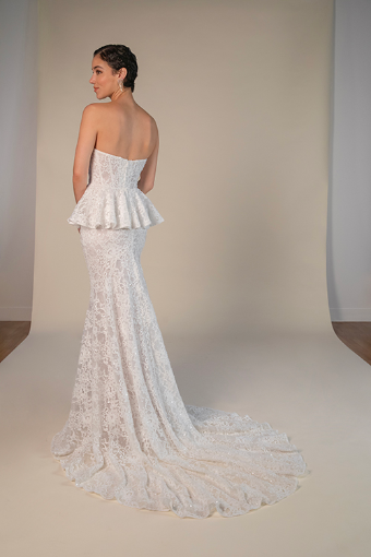 All Who Wander #MARGO #1 (IV-RM) IVORY LACE AND TULLE OVER RUM GOWN thumbnail