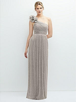Dessy #6884 #0 default Metallic Taupe thumbnail