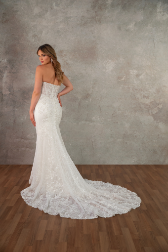 Essense of Australia #D4368 #1 (IV-IVR) Ivory Lace and Tulle over Ivory Gown thumbnail