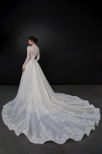 Martina Liana #ML1995 #1 (IV-IV) Ivory Lace and Tulle over Ivory Gown thumbnail