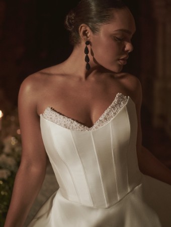 Sottero & Midgley #BRAXTON (25SW867A01) #1 All Ivory thumbnail