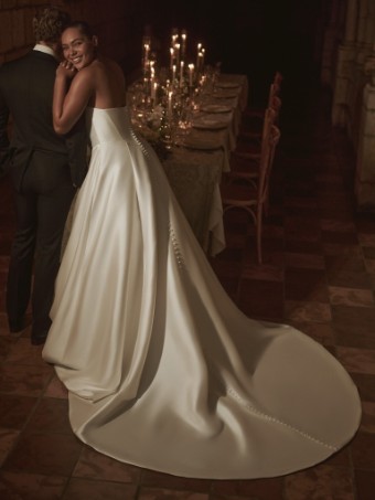 Sottero & Midgley #BRAXTON (25SW867A01) #3 All Ivory thumbnail