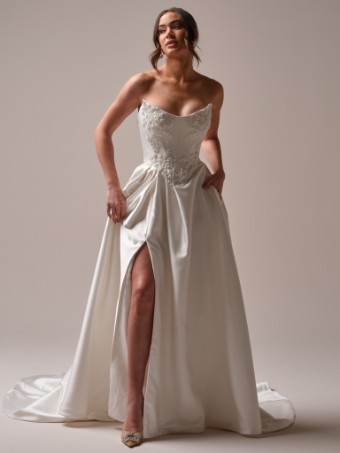 Sottero & Midgley #AMADORA (25SS853A01) #2 All Ivory thumbnail