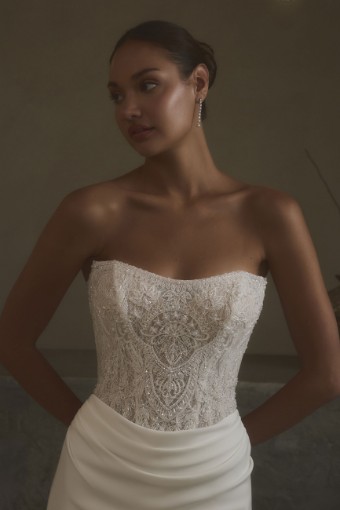 Casablanca Bridal #2632 Ruthie #2 Ivory/Nude thumbnail