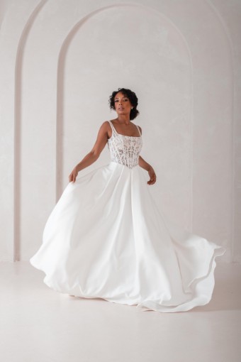 Ritzy Gowns Collection 3 #A8146 #0 default Ivory/Nude thumbnail