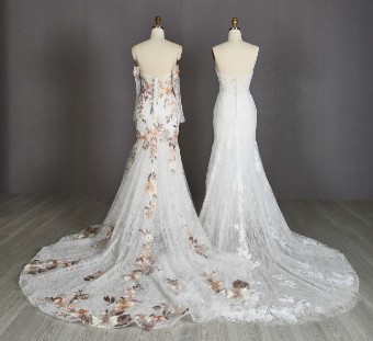 Ritzy Gowns Collection 3 #A8155 - Dress Only #1 default Ivory/Ivory thumbnail