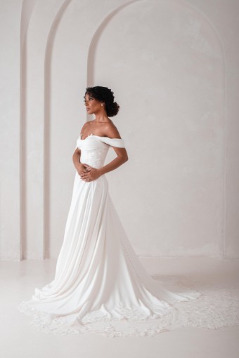 Ritzy Bridal #R25W49 #1 Ivory thumbnail