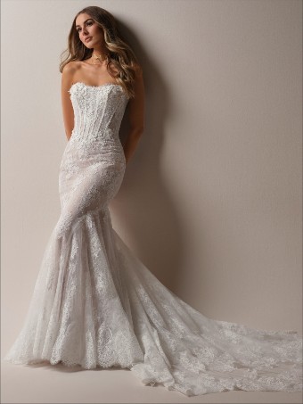 Maggie Sottero #TAKERA (25MB941A02+IV002 ) #0 default All Ivory (gown with Ivory Illusion) thumbnail