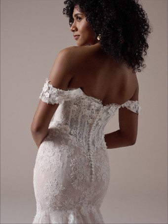Maggie Sottero #TAKERA (25MB941A02+IV002 ) #3 All Ivory (gown with Ivory Illusion) thumbnail