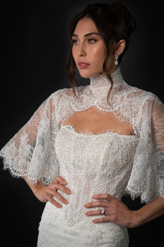 Martina Liana #ML2010 #4 default (IV-IVR) Ivory Lace and Tulle over Ivory Gown thumbnail
