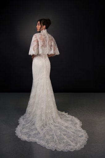 Martina Liana #ML2010 #1 (IV-IVR) Ivory Lace and Tulle over Ivory Gown thumbnail