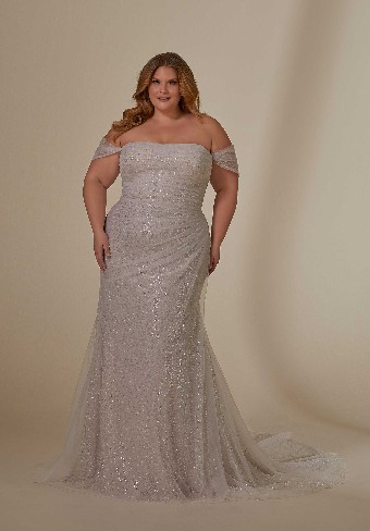 Morilee #3393 Lyrica #6 Ivory thumbnail