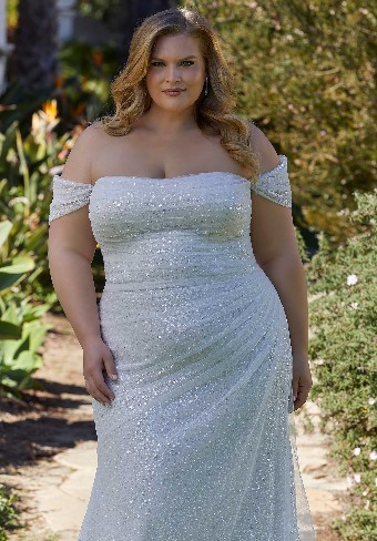 Morilee #3393 Lyrica #2 Ivory thumbnail