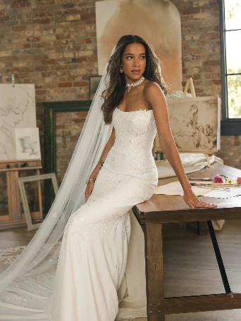 Maggie Sottero #THERA (26MB446A01) #5 All Ivory thumbnail