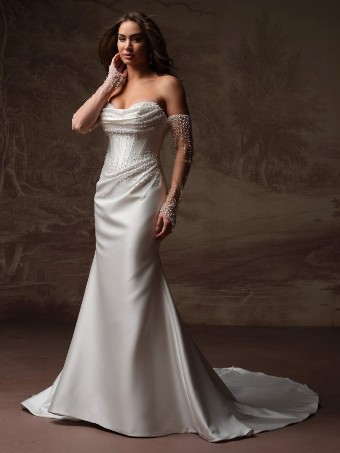Maggie Sottero #MELISSA ROYALE (F6MS042A01) #1 All Ivory thumbnail