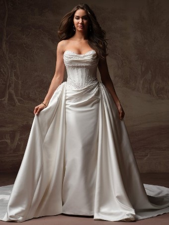 Maggie Sottero #MELISSA ROYALE (F6MS042A01) #3 All Ivory thumbnail