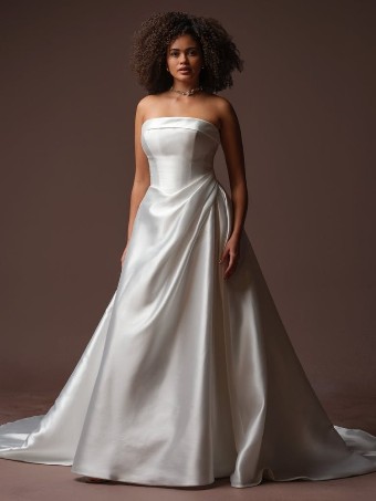 Rebecca Ingram #AGATHA (F6RK178A01) #0 default All Ivory (gown with Ivory Illusion) thumbnail