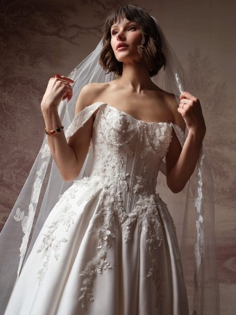 Sottero & Midgley #PETRA (F6SS108A01) #2 All Ivory thumbnail
