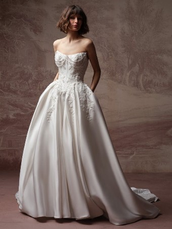Sottero & Midgley #PETRA (F6SS108A01) #3 All Ivory thumbnail