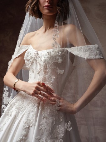 Sottero & Midgley #PETRA (F6SS108A01) #1 All Ivory thumbnail