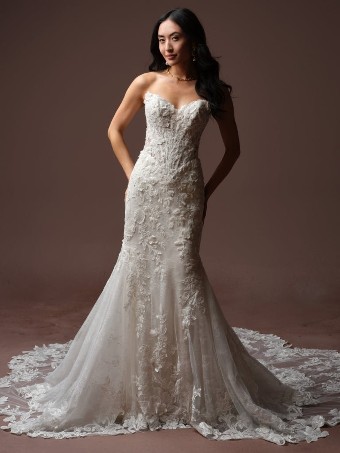 Maggie Sottero #ESTELLE (F6MK141A01) #0 default All Ivory (gown with Ivory Illusion) thumbnail
