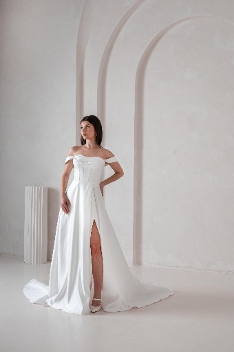 Ritzy Bridal #R25W12 - Zipper #1 Ivory thumbnail