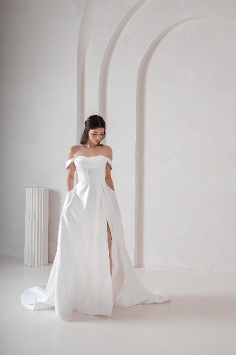 Ritzy Bridal #R25W12 - Zipper #0 default Ivory thumbnail