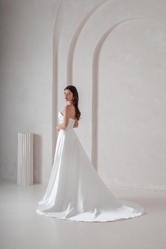 Ritzy Bridal #R25W12 - Zipper #3 default Ivory thumbnail
