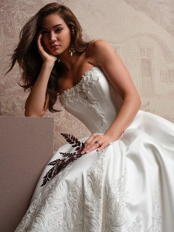 Sottero & Midgley #Sandrine - F6SZ070A01 #1 All Ivory thumbnail