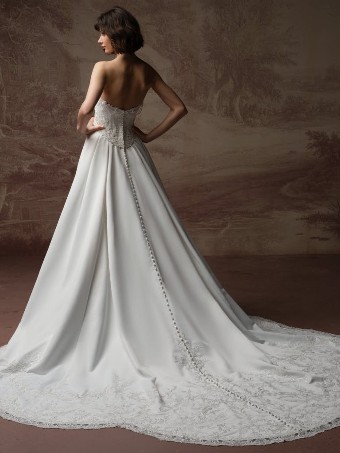Maggie Sottero #SEATTLE (F6MK080A01) #3 All Ivory thumbnail