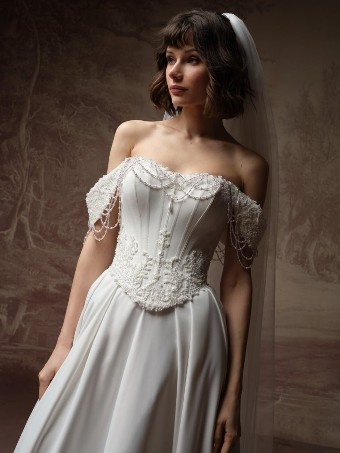 Maggie Sottero #SEATTLE (F6MK080A01) #2 All Ivory thumbnail