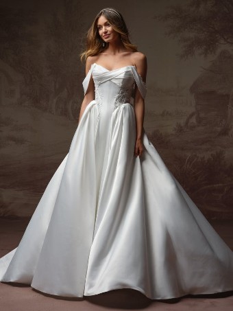 Rebecca Ingram #GIGI (F6RB120A01) #0 default All Ivory (gown with Ivory Illusion) thumbnail