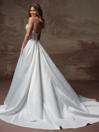 Rebecca Ingram #GIGI (F6RB120A01) #3 All Ivory (gown with Ivory Illusion) thumbnail