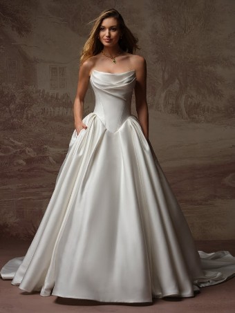 Maggie Sottero #FIORITA (F6MS207A01) #0 default All Ivory thumbnail