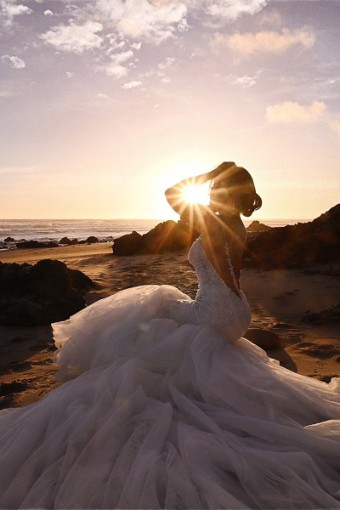 Martina Liana #1397IS #2 (IV-PL) Ivory Gown with Porcelain Tulle Illusion thumbnail