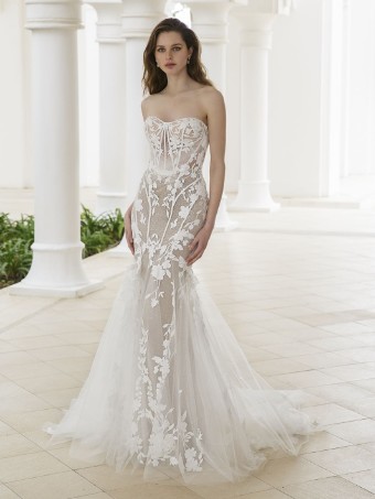 Blue By Enzoani #ROWAN #0 default Ivory/Ivory/Nude thumbnail