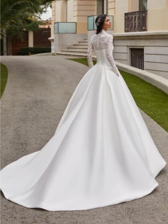 Pronovias #JORY- Dress Only #3 Off White thumbnail