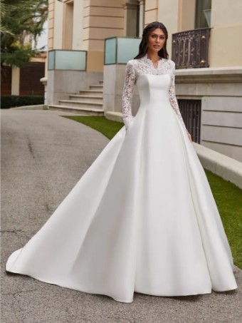 Pronovias #JORY- Dress Only #0 default Off White thumbnail