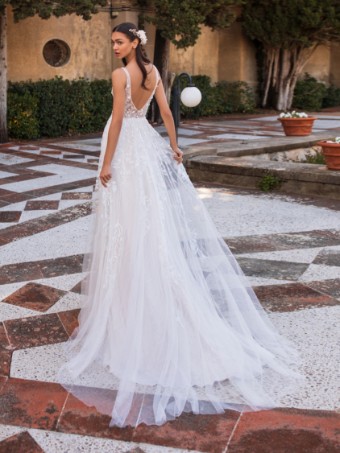 Pronovias #ELARA #1 default Off White/Crystal/Light Beige thumbnail