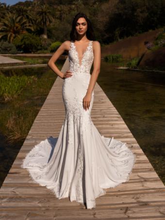 Pronovias #Alcyone - Lined #0 default Off White/Crystal/Nude thumbnail