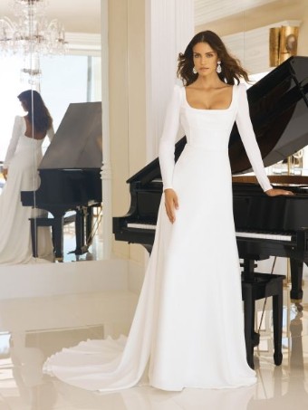 Pronovias #Betsy - With Slit #1 Off White thumbnail