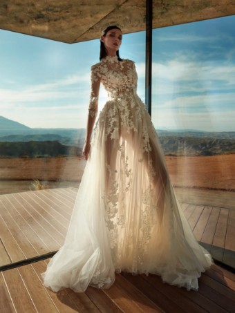 Pronovias Privée #Angelite #0 default Off White/ Nude thumbnail