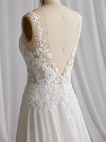 Rebecca Ingram #MAEVE (23RS705A01 - Unlined Bodice) #4 Ivory (gown with Natural Illusion) thumbnail