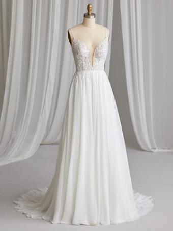 Rebecca Ingram #GAYLE (23RS693A01) #3 Ivory (gown with Natural Illusion) thumbnail